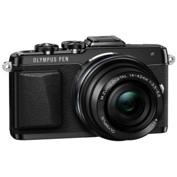 Цифровая системная фотокамера OLYMPUS E-PL7 14-42 MM Pancake Zoom Kit Black/Black